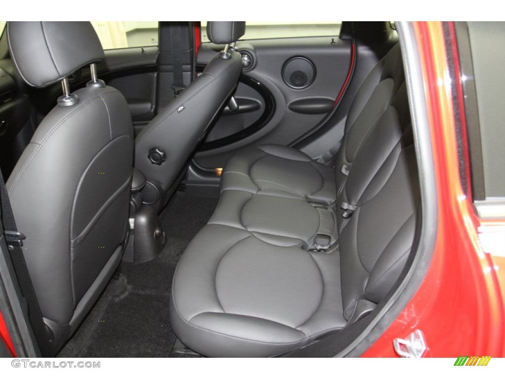 Carbon Black Interior 2013 Mini Cooper Countryman Photo #78553688