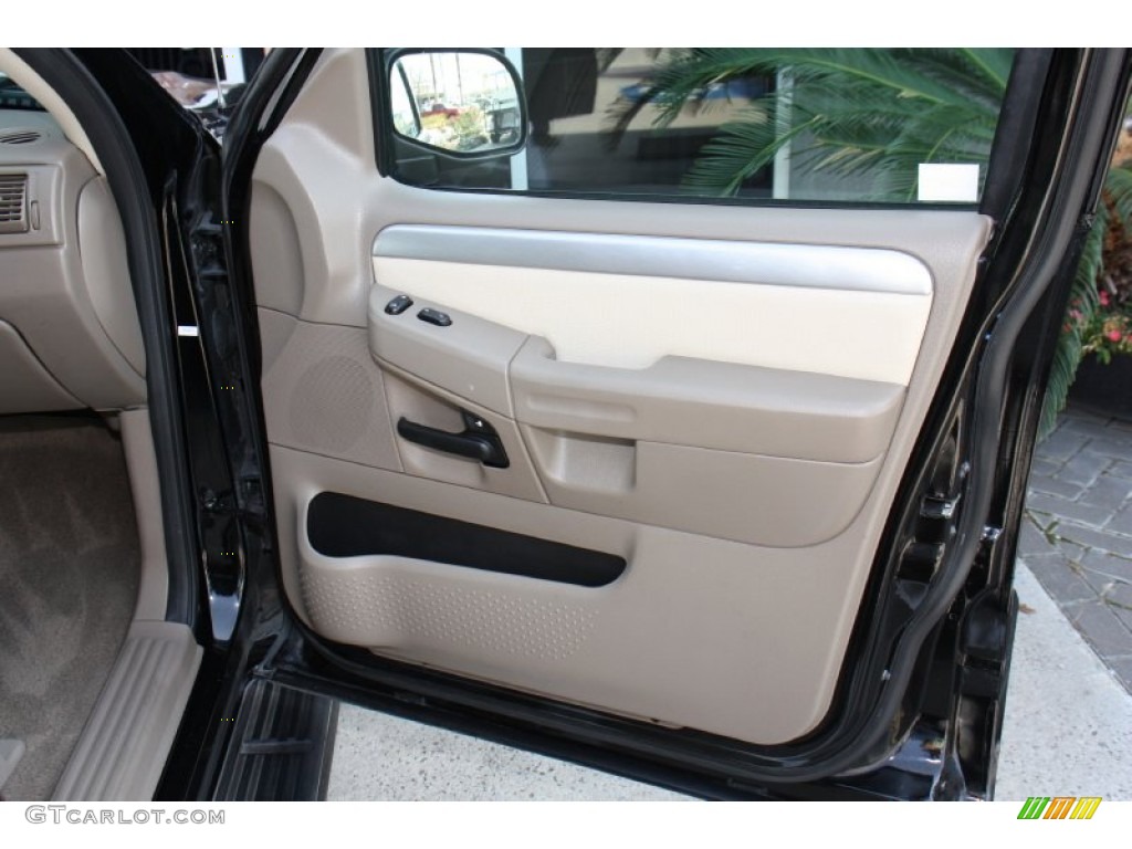 2005 Mercury Mountaineer V6 Premier Medium Dark Parchment Door Panel Photo #78553811