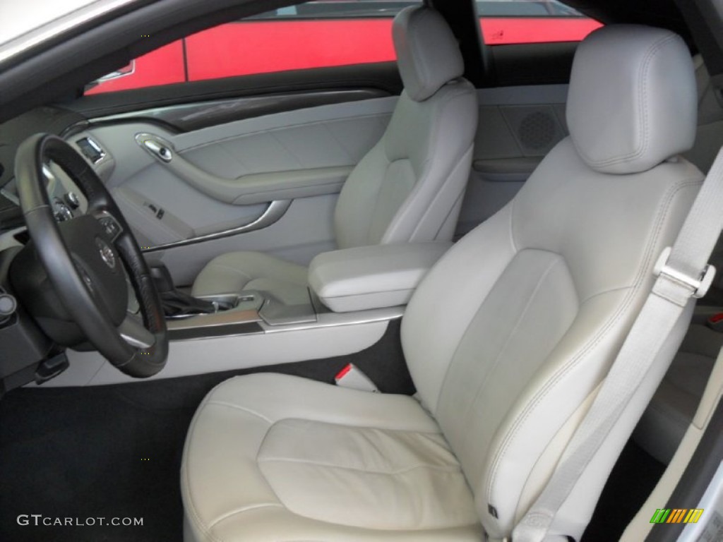 Ebony Interior 2011 Cadillac CTS 4 AWD Coupe Photo #78555302
