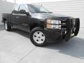 2008 Black Chevrolet Silverado 1500 LT Extended Cab 4x4  photo #1