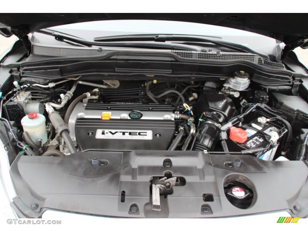 2009 CR-V EX-L 4WD - Crystal Black Pearl / Black photo #24