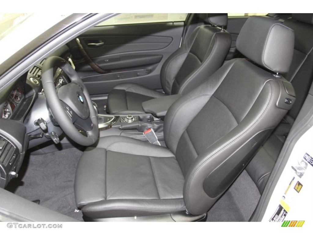 2013 BMW 1 Series 135i Coupe Front Seat Photo #78555755