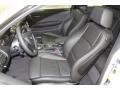 Black 2013 BMW 1 Series 135i Coupe Interior Color