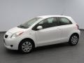 2008 Polar White Toyota Yaris 3 Door Liftback  photo #1