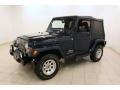 Midnight Blue Pearl 2006 Jeep Wrangler X 4x4 Exterior