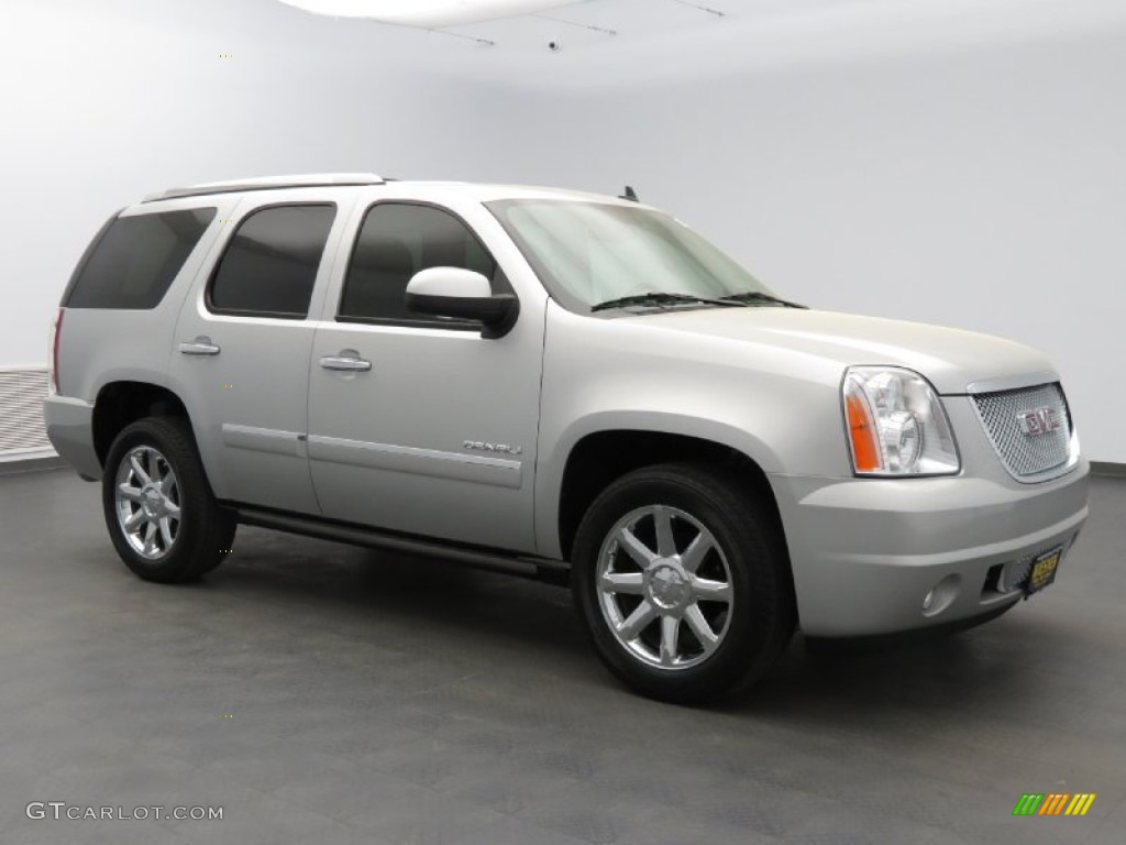 2011 Yukon Denali - Pure Silver Metallic / Ebony photo #3