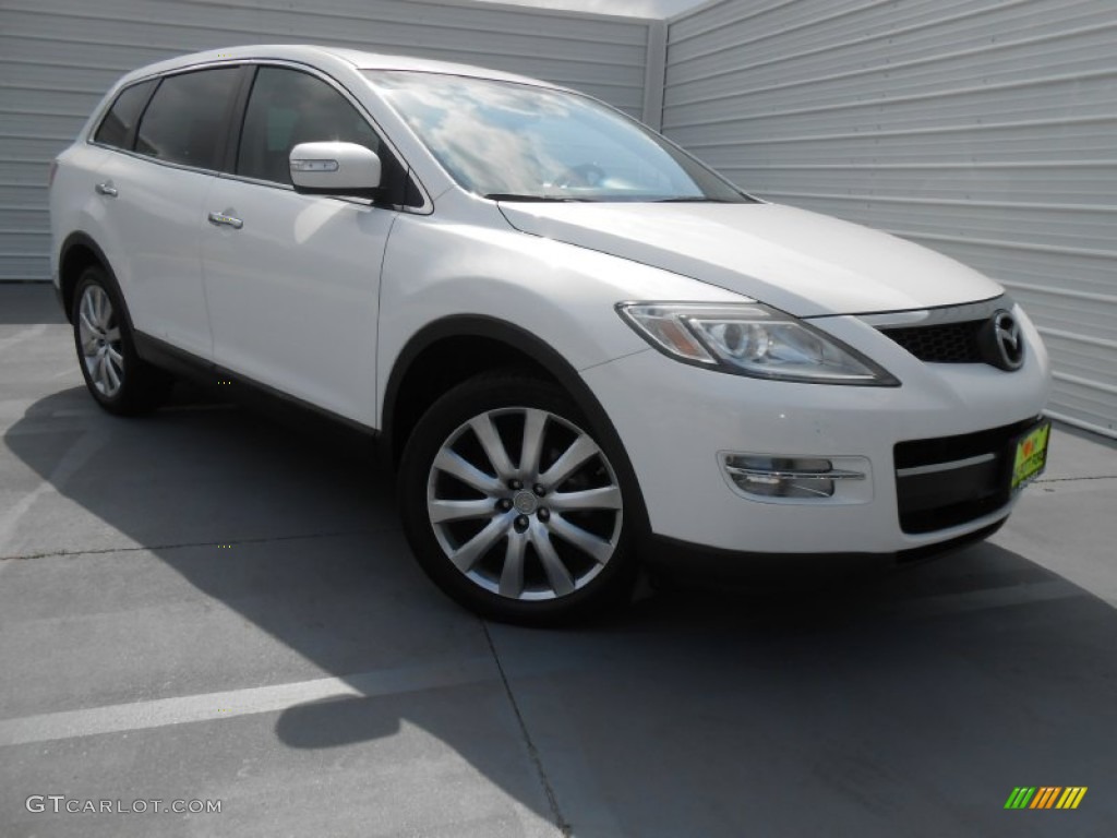 Crystal White Pearl Mica 2008 Mazda CX-9 Grand Touring Exterior Photo #78556385