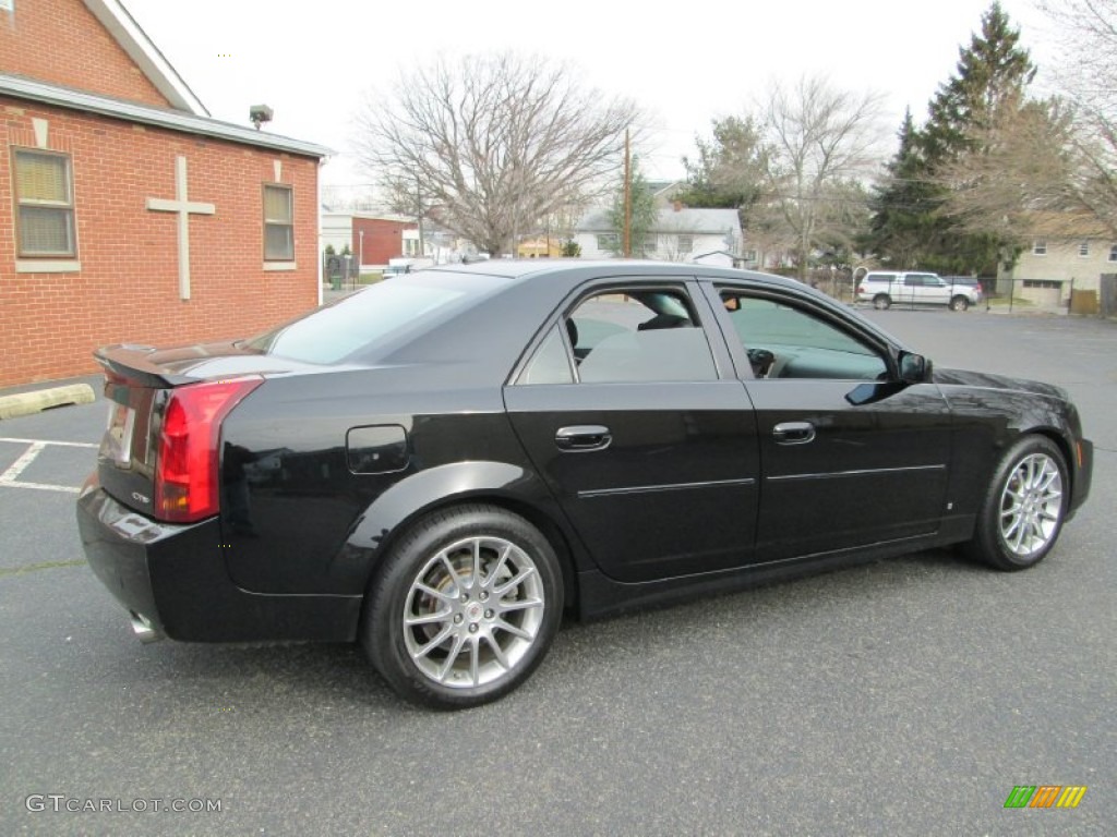 2007 CTS Sport Sedan - Black Raven / Ebony photo #8