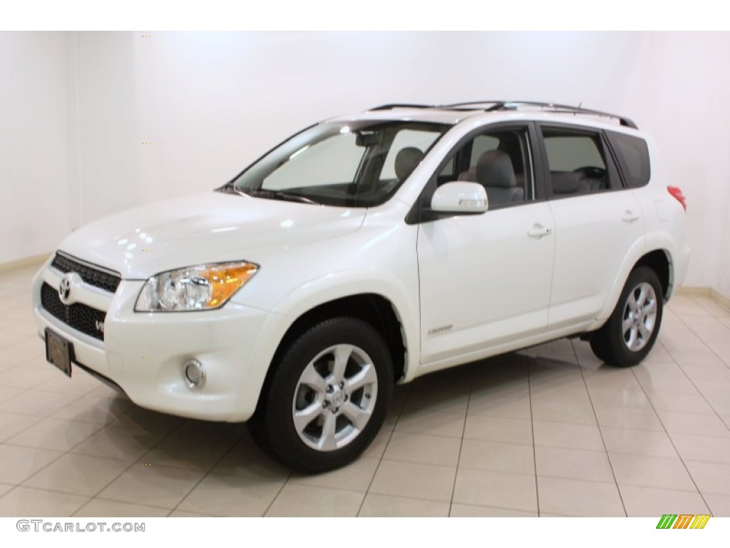 Blizzard White Pearl 2010 Toyota RAV4 Limited V6 4WD Exterior Photo #78556883
