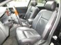 2007 Cadillac CTS Ebony Interior Front Seat Photo