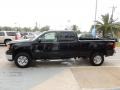 2008 Onyx Black GMC Sierra 2500HD SLT Crew Cab 4x4  photo #5