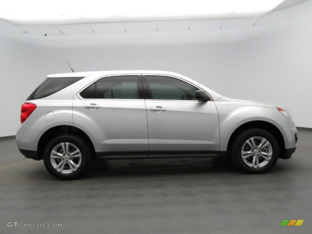 Silver Ice Metallic 2011 Chevrolet Equinox LS Exterior Photo #78557066