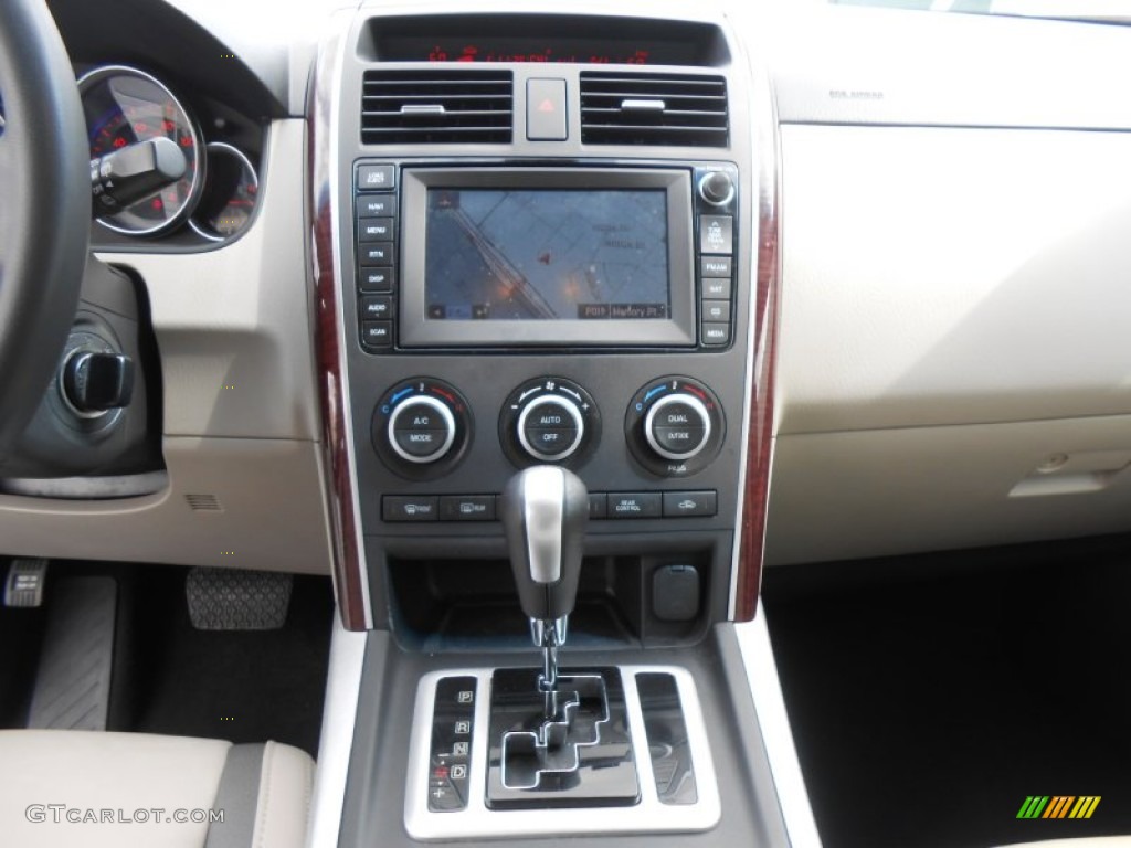 2008 CX-9 Grand Touring - Crystal White Pearl Mica / Sand photo #40