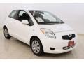 2007 Polar White Toyota Yaris 3 Door Liftback  photo #1