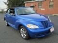 Electric Blue Pearl - PT Cruiser Touring Turbo Convertible Photo No. 11