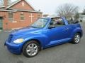 Electric Blue Pearl - PT Cruiser Touring Turbo Convertible Photo No. 14