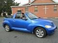 Electric Blue Pearl - PT Cruiser Touring Turbo Convertible Photo No. 22