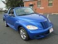 Electric Blue Pearl - PT Cruiser Touring Turbo Convertible Photo No. 23
