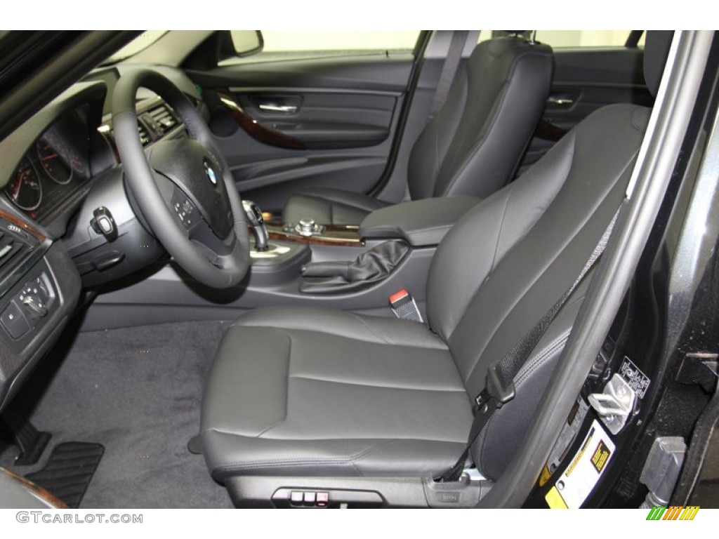 2013 3 Series 328i Sedan - Black Sapphire Metallic / Black photo #3