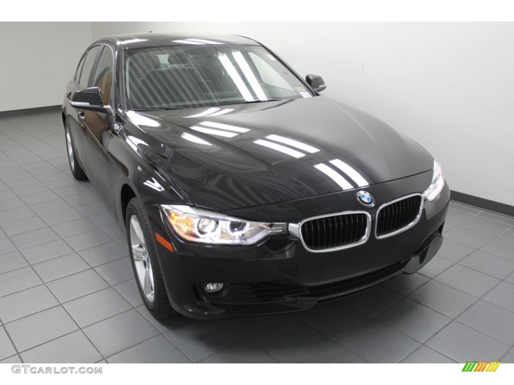 2013 3 Series 328i Sedan - Black Sapphire Metallic / Black photo #5