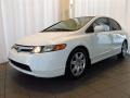 Taffeta White - Civic LX Sedan Photo No. 7