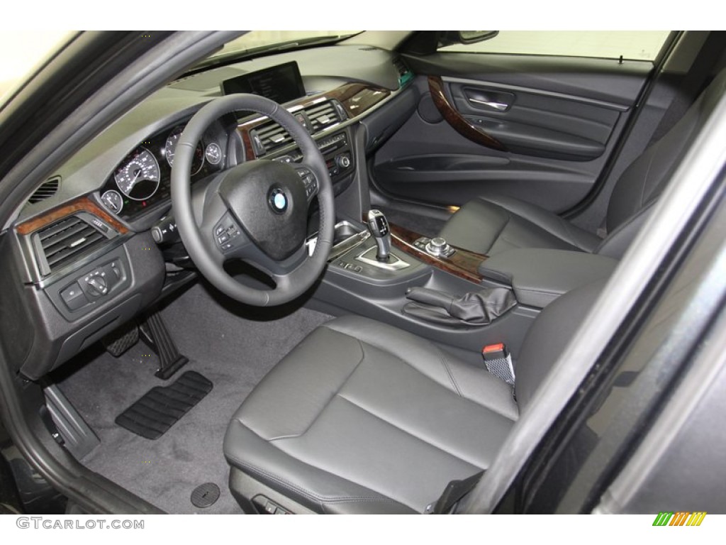 2013 3 Series 328i Sedan - Black Sapphire Metallic / Black photo #11