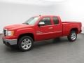 Fire Red 2013 GMC Sierra 1500 SLE Extended Cab Exterior