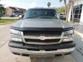 2003 Light Pewter Metallic Chevrolet Silverado 1500 LS Extended Cab 4x4  photo #2