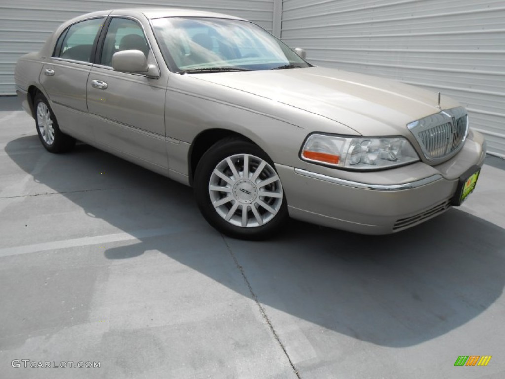 2006 Town Car Signature - Light French Silk Metallic / Light Camel photo #1