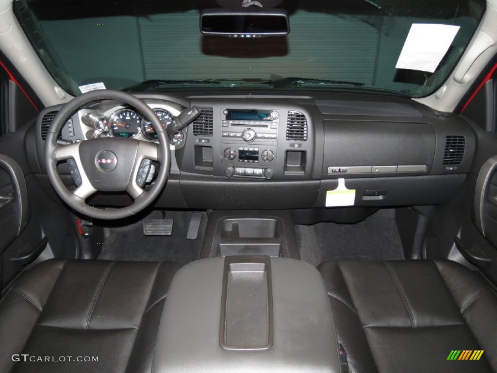 2013 Sierra 1500 SLE Extended Cab - Fire Red / Ebony photo #6