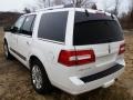 White Platinum Metallic Tri-Coat 2013 Lincoln Navigator 4x4 Exterior