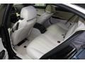2013 BMW 6 Series Ivory White Interior Rear Seat Photo