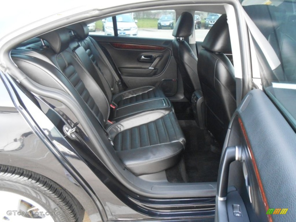2010 Volkswagen CC VR6 Sport Rear Seat Photos