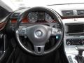 Black 2010 Volkswagen CC VR6 Sport Steering Wheel