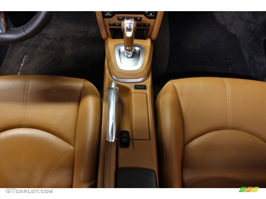 2011 911 Turbo S Cabriolet - Meteor Grey Metallic / Natural Brown photo #47