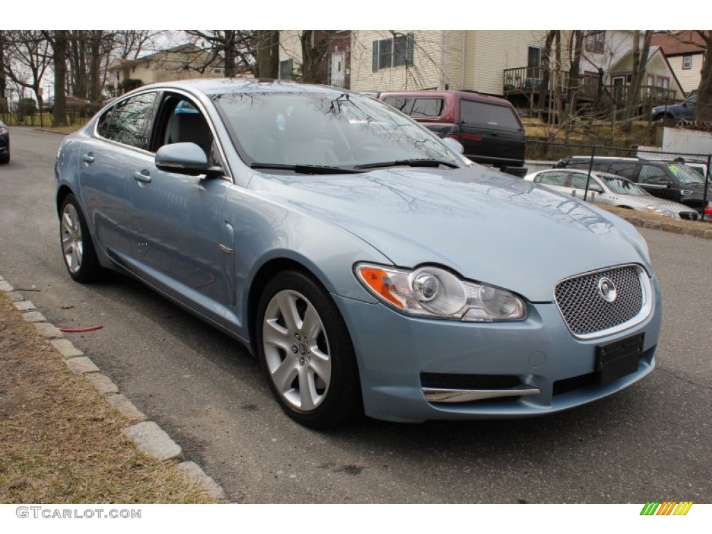 Frost Blue Metallic 2011 Jaguar XF Sport Sedan Exterior Photo #78560648