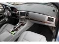 2011 Jaguar XF Dove Grey/Warm Charcoal Interior Dashboard Photo