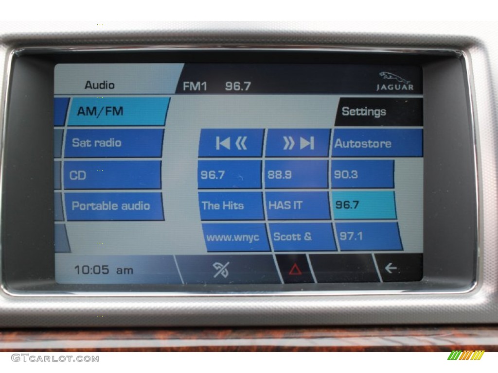 2011 Jaguar XF Sport Sedan Controls Photo #78560990