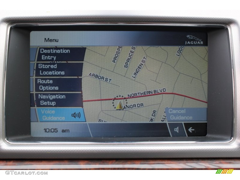 2011 Jaguar XF Sport Sedan Navigation Photo #78561011