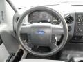 Medium Flint Grey 2005 Ford F150 XL SuperCab Steering Wheel