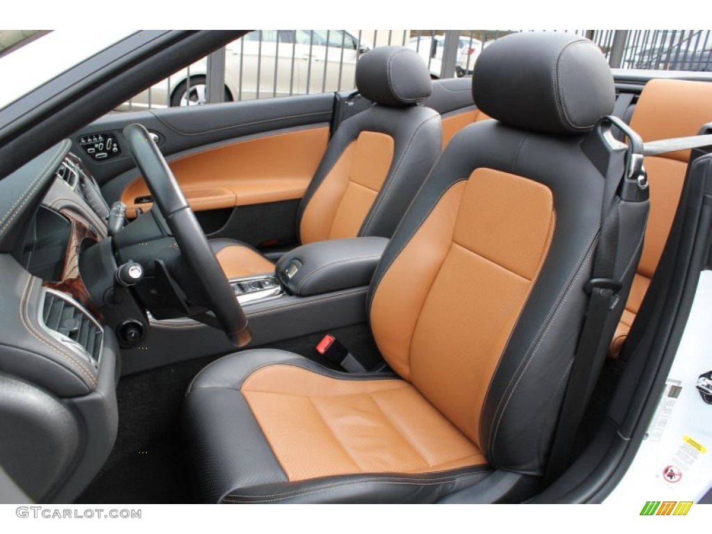 2012 Jaguar XK XK Convertible Front Seat Photo #78561484