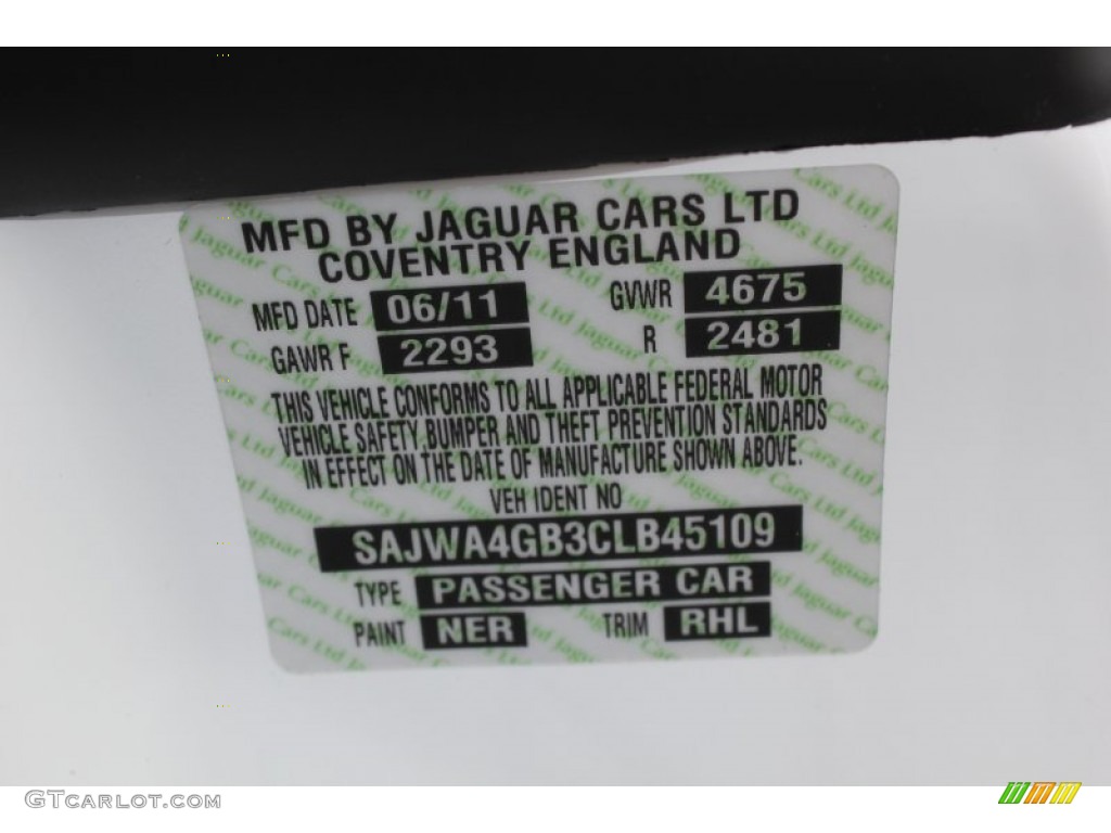 2012 XK Color Code NER for Polaris White Photo #78561794
