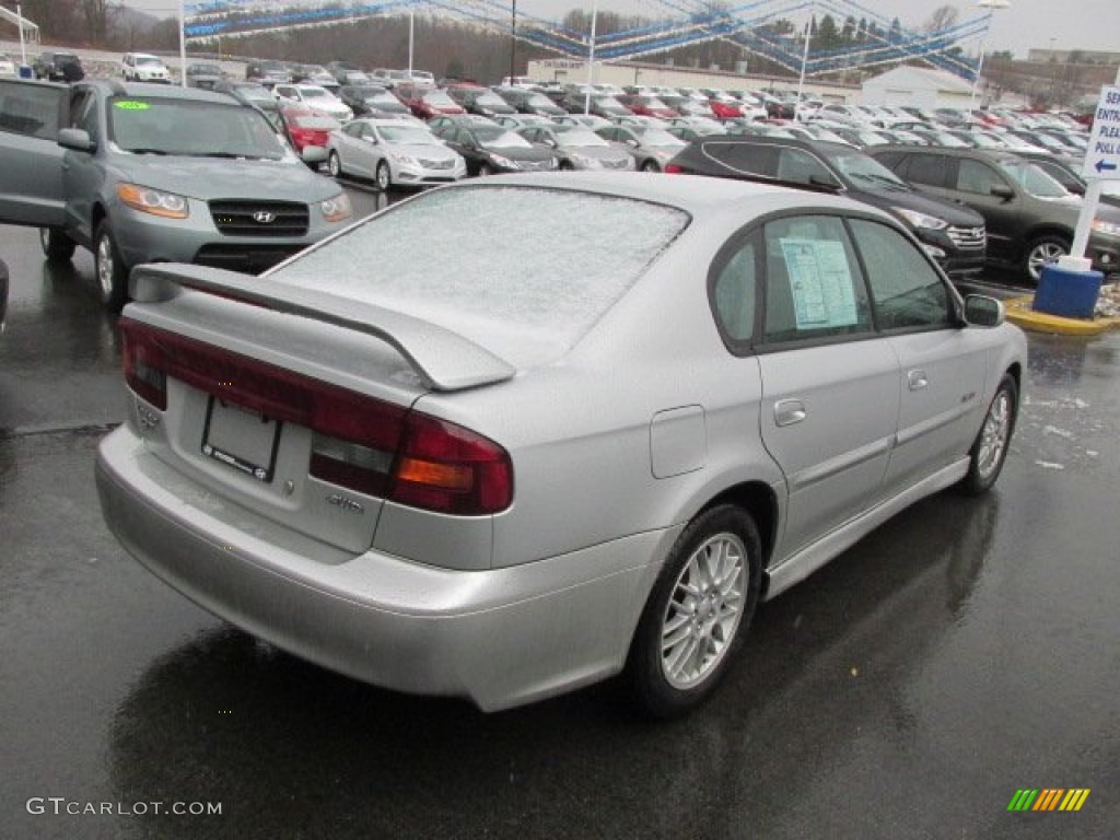 2002 Legacy GT Limited Sedan - Silver Stone Metallic / Dark Gray photo #7