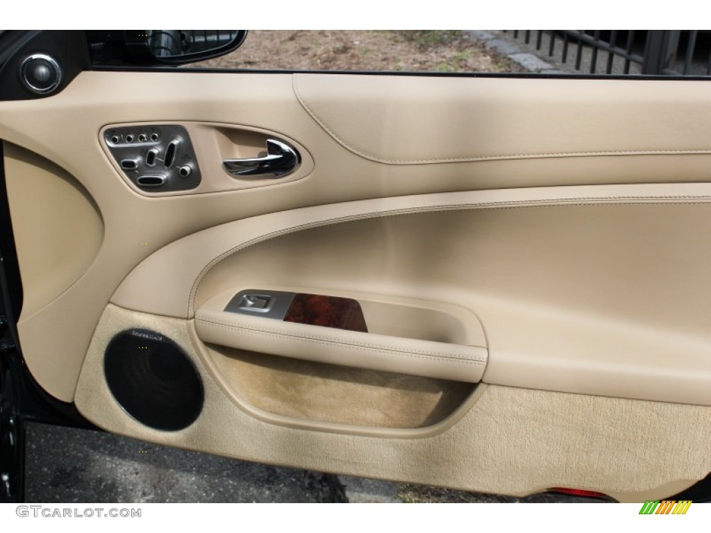 2010 Jaguar XK XKR Coupe Caramel Door Panel Photo #78562029