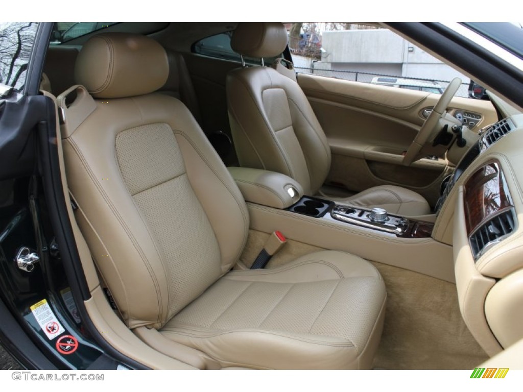 Caramel Interior 2010 Jaguar XK XKR Coupe Photo #78562052