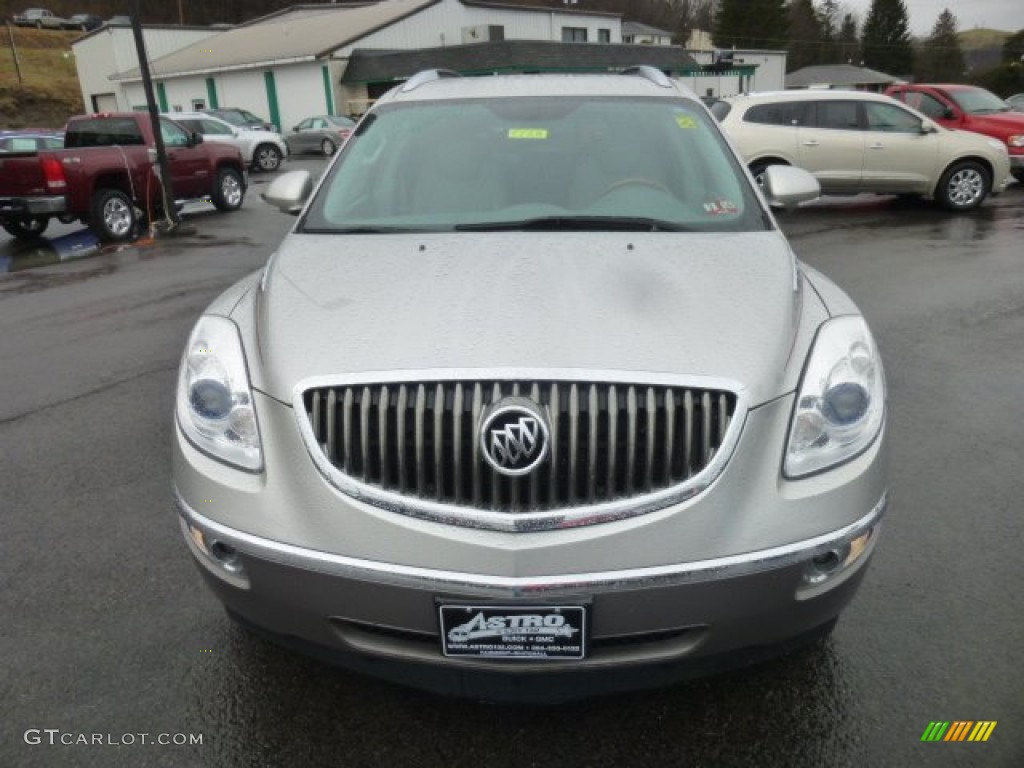 2008 Enclave CXL AWD - Platinum Metallic / Titanium/Dark Titanium photo #2