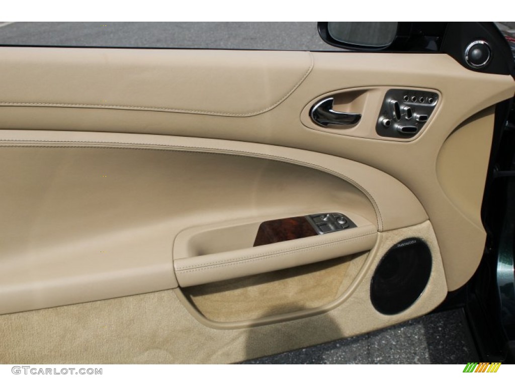 2010 Jaguar XK XKR Coupe Caramel Door Panel Photo #78562152