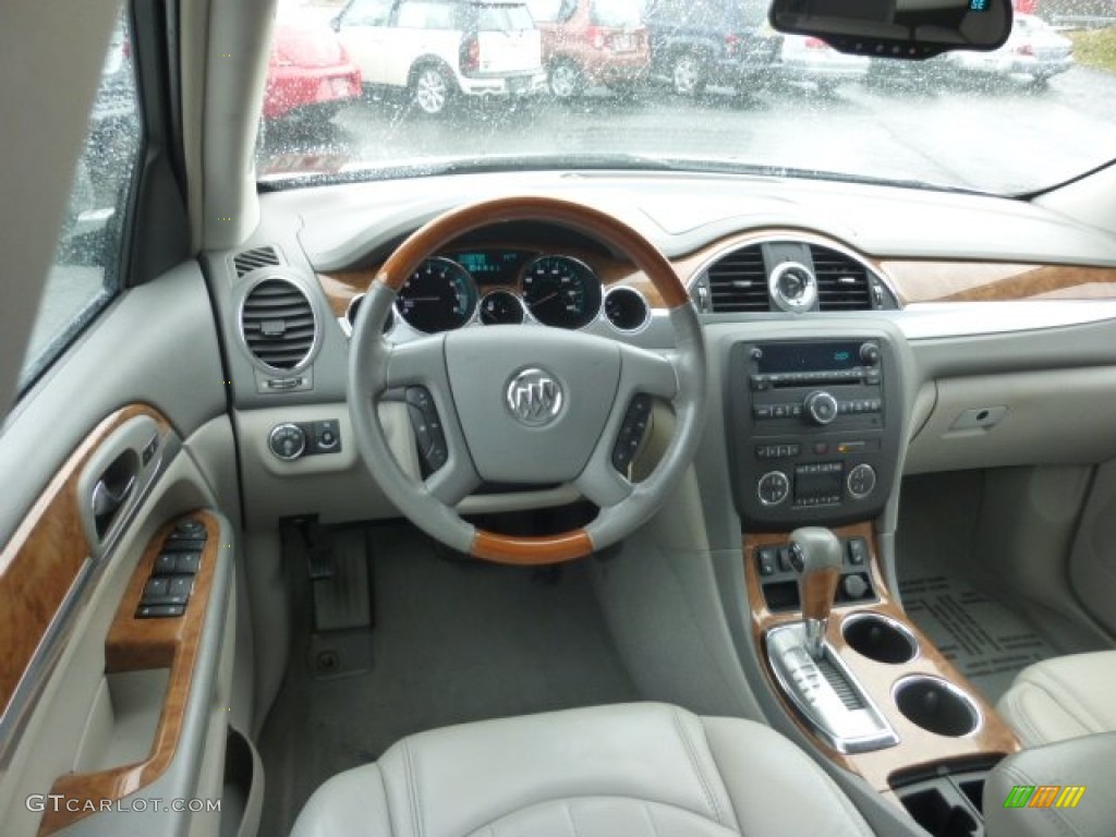 2008 Enclave CXL AWD - Platinum Metallic / Titanium/Dark Titanium photo #15