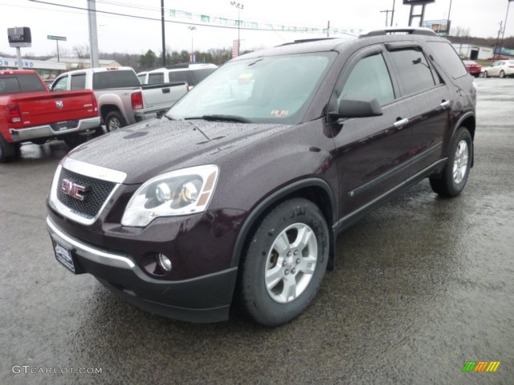 Dark Crimson Metallic 2009 GMC Acadia SLE AWD Exterior Photo #78562511