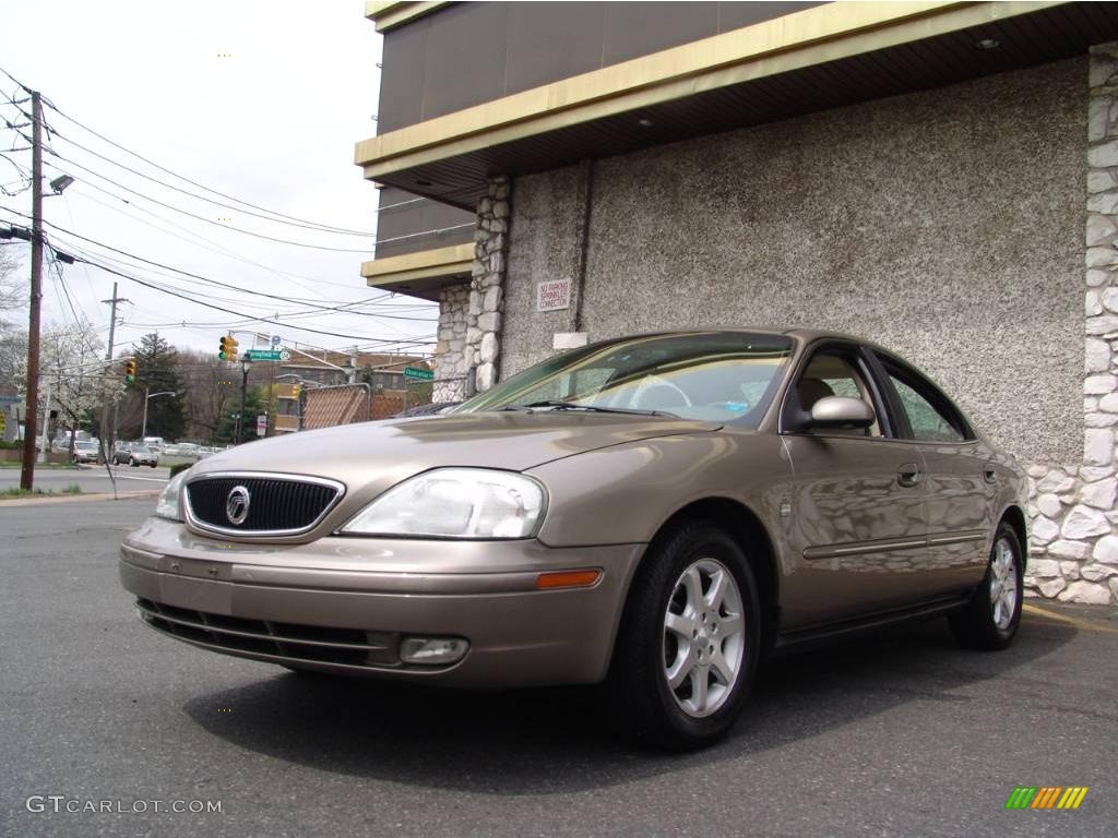 2003 Sable LS Premium Sedan - Arizona Beige Metallic / Medium Parchment photo #6